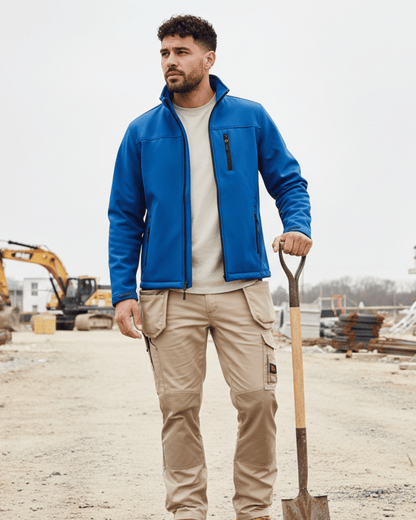 Premium Softshelljacke – Funktionalität trifft individuelles Design Royalblau {{ color }}