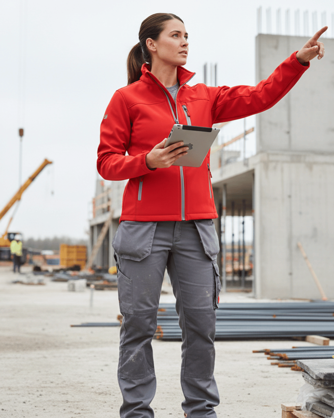 Premium Softshelljacke – Funktionalität trifft individuelles Design Rot {{ color }}