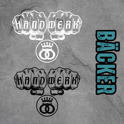 Auto-Aufkleber "Bäcker" {{ color }}