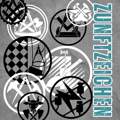 Zunftzeichen 14cm x 14cm {{ color }}