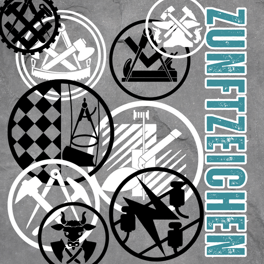 Zunftzeichen 14cm x 14cm {{ color }}