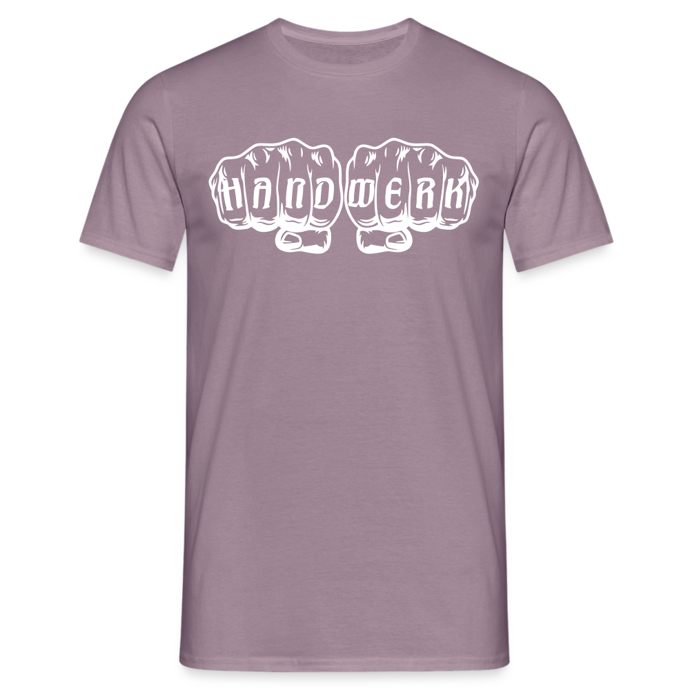 3er Pack "Handwerk" -7% Lilagrau Männer T-Shirt