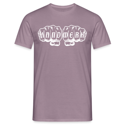 3er Pack "Handwerk" -7% Lilagrau Männer T-Shirt