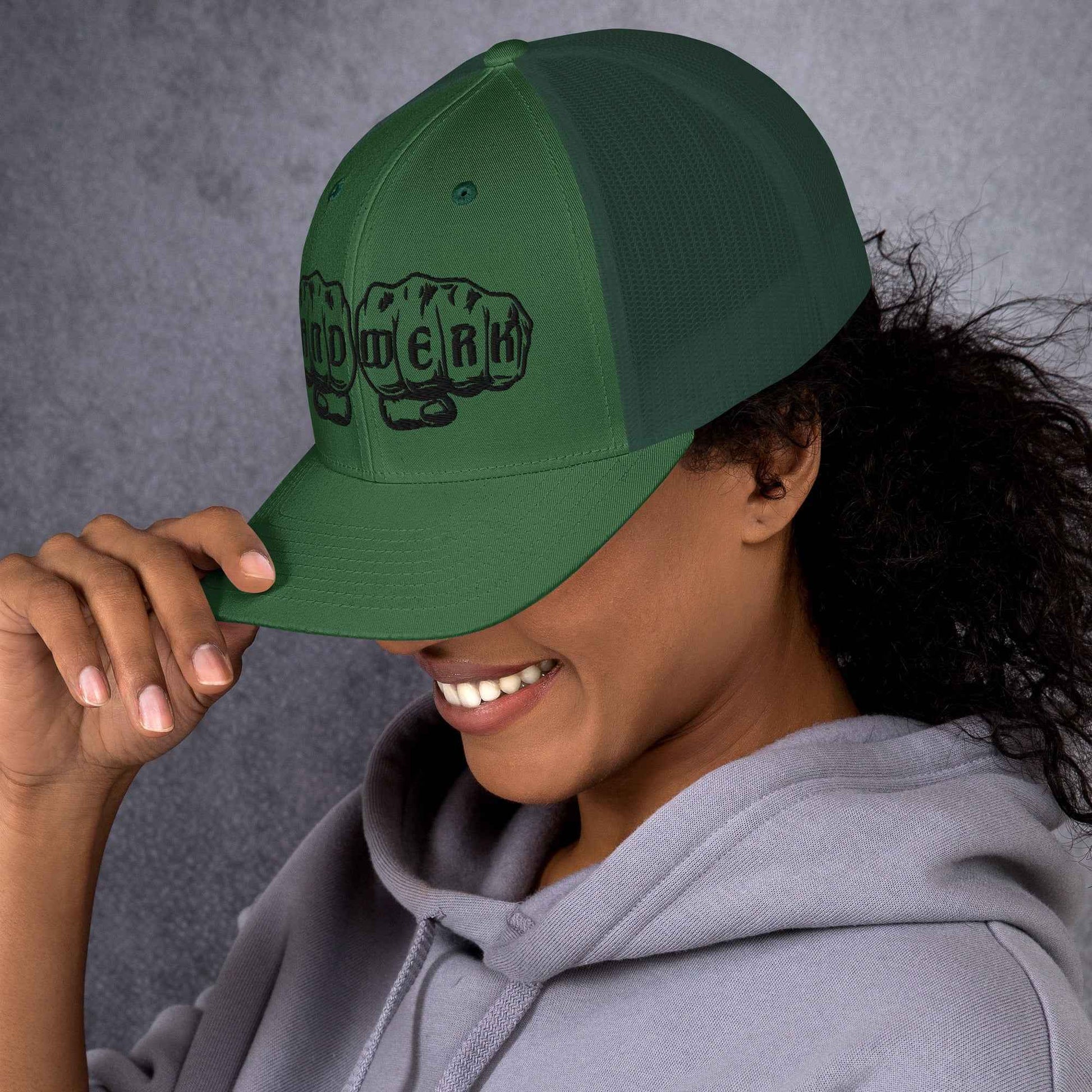 Trucker-Cap "Handwerk" (bestickt) Immergrün