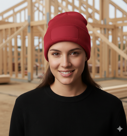 Wintermütze (bedruckt mit Logo) Rot