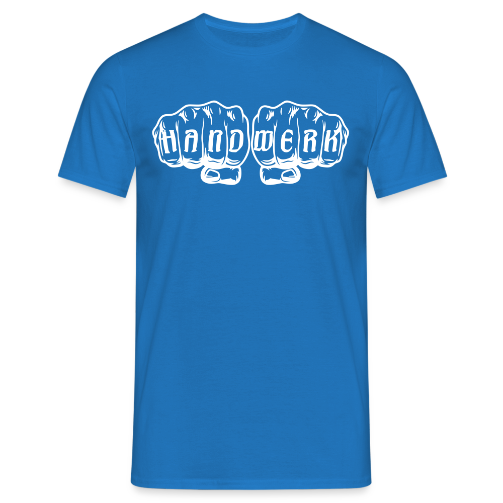 3er Pack "Handwerk" -7% Royalblau Männer T-Shirt