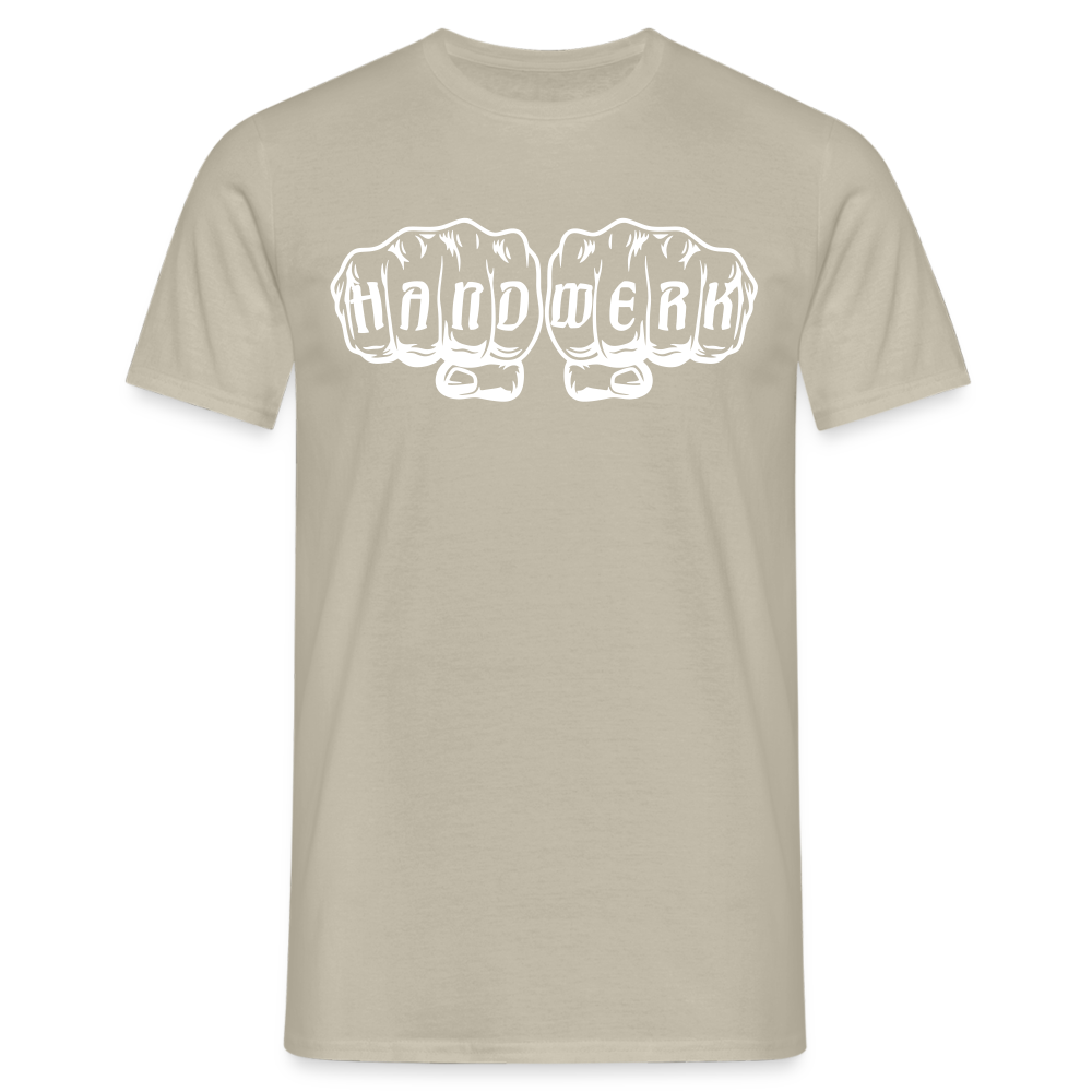 3er Pack "Handwerk" -7% Sandbeige Männer T-Shirt