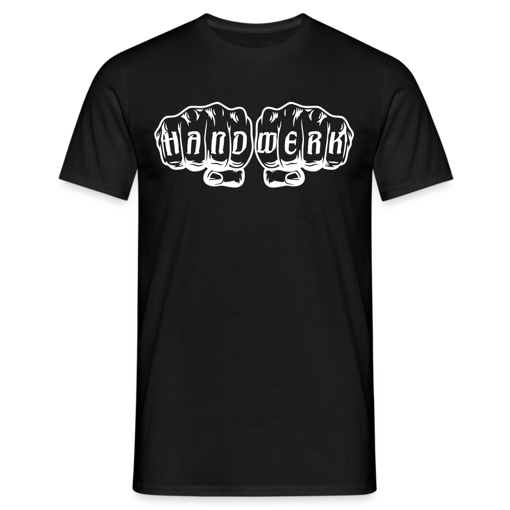 3er Pack "Handwerk" -7% Schwarz Männer T-Shirt