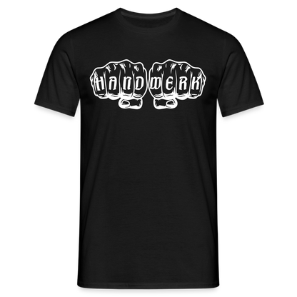 3er Pack "Handwerk" -7% Schwarz Männer T-Shirt