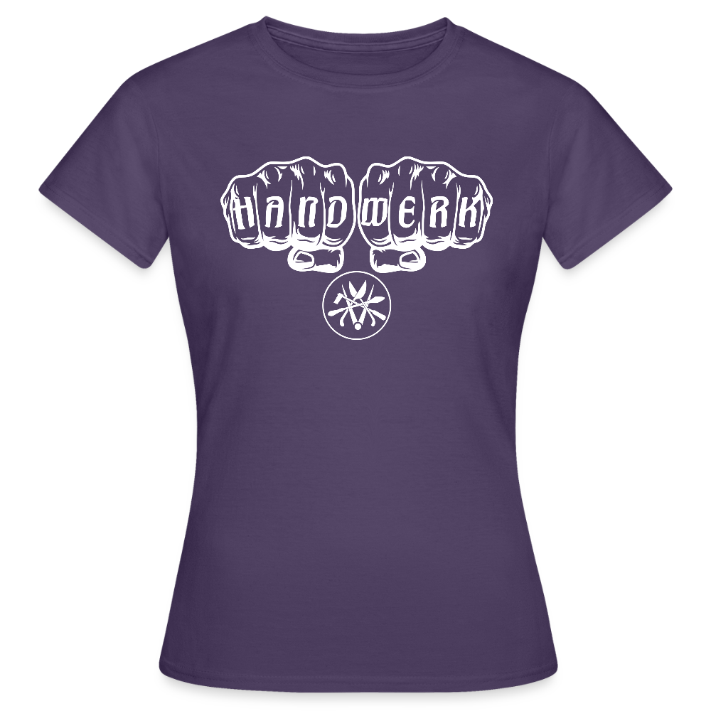 Frauen T-Shirt "Spengler" Dunkellila Frauen T-Shirt {{ color }}