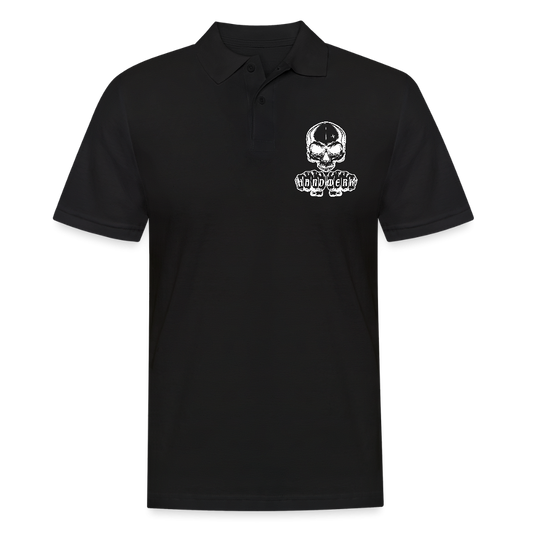 Männer Poloshirt "Skull-Handwerk" Schwarz Männer Poloshirt {{ color }}
