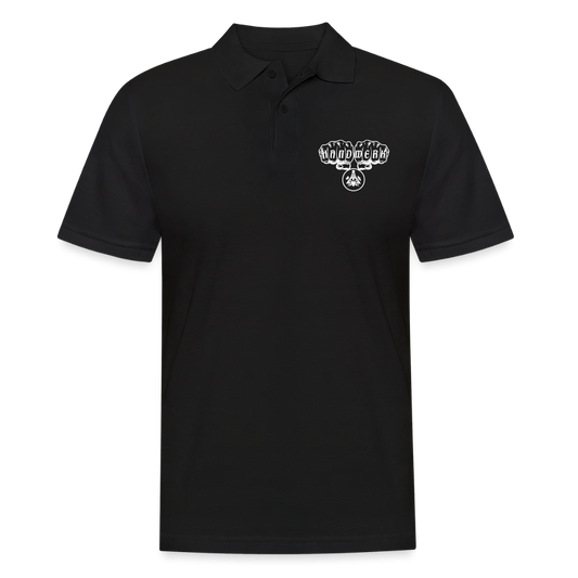 Männer Poloshirt "Maurer" Schwarz Männer Poloshirt {{ color }}
