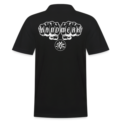 Männer Poloshirt "Spengler" Schwarz Männer Poloshirt {{ color }}