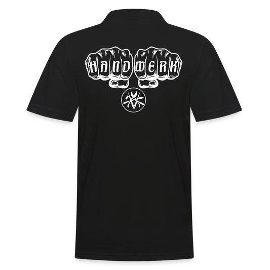 Männer Poloshirt "Spengler" Schwarz Männer Poloshirt {{ color }}