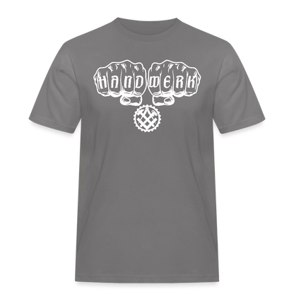 Männer Workwear T-Shirt "Mechaniker" Grau Männer Workwear T-Shirt {{ color }}