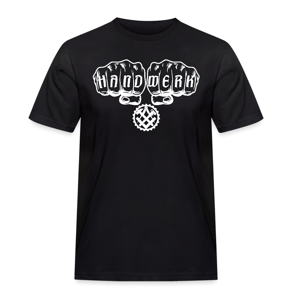 Männer Workwear T-Shirt "Mechaniker" Schwarz Männer Workwear T-Shirt {{ color }}