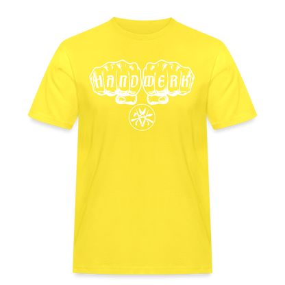 Männer Workwear T-Shirt "Spengler" Gelb Männer Workwear T-Shirt {{ color }}
