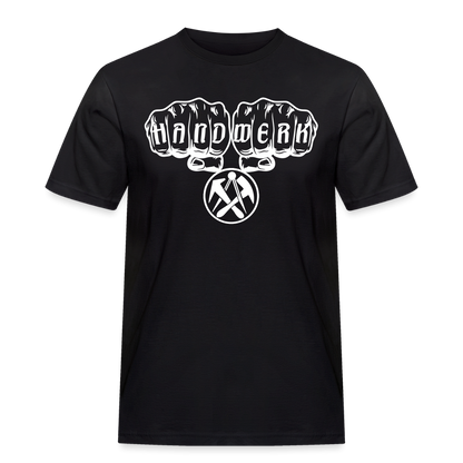 Männer Workwear T-Shirt "Dachdecker" Schwarz Männer Workwear T-Shirt {{ color }}