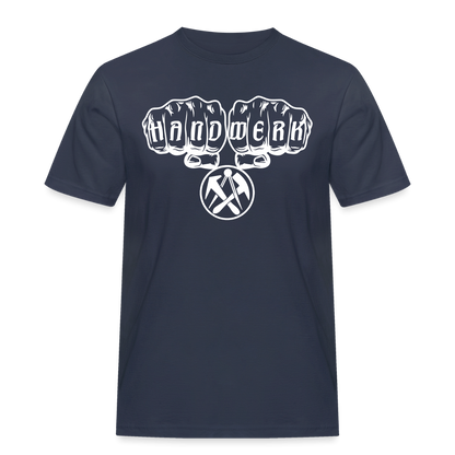 Männer Workwear T-Shirt "Dachdecker" Navy Männer Workwear T-Shirt {{ color }}