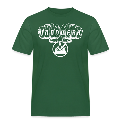 Männer Workwear T-Shirt "Schreiner/Tischler" Flaschengrün Männer Workwear T-Shirt {{ color }}