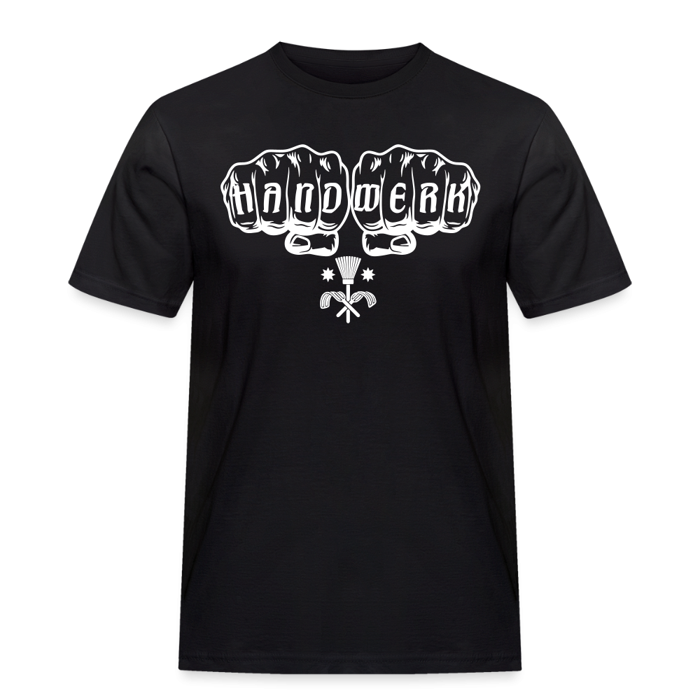 Männer Workwear T-Shirt "Schornsteinfeger" Schwarz Männer Workwear T-Shirt {{ color }}