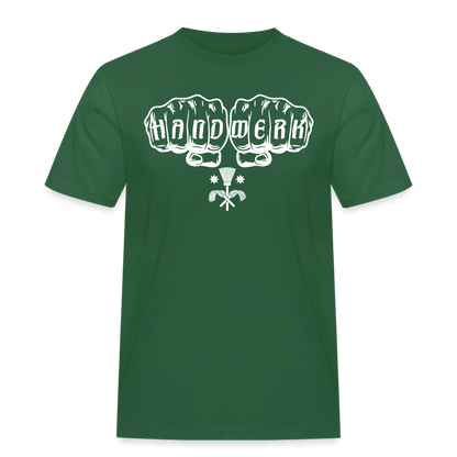 Männer Workwear T-Shirt "Schornsteinfeger" Flaschengrün Männer Workwear T-Shirt {{ color }}