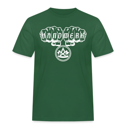 Männer Workwear T-Shirt "Zimmermann" Flaschengrün Männer Workwear T-Shirt {{ color }}