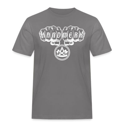 Männer Workwear T-Shirt "Zimmermann" Grau Männer Workwear T-Shirt {{ color }}