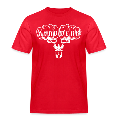 Männer Workwear T-Shirt "Maler" Rot Männer Workwear T-Shirt {{ color }}