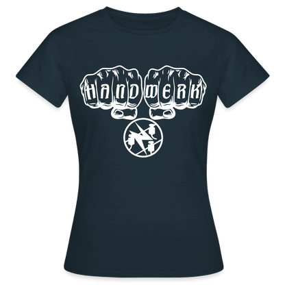 Frauen T-Shirt "Elektriker" Navy Frauen T-Shirt {{ color }}