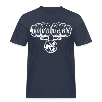 Männer Workwear T-Shirt "Elektriker" Navy Männer Workwear T-Shirt {{ color }}