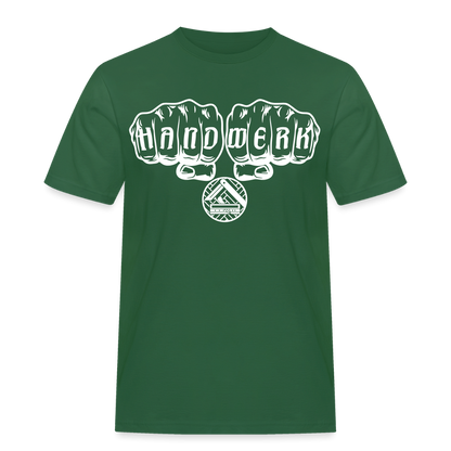 Männer Workwear T-Shirt "Parkettleger" Flaschengrün Männer Workwear T-Shirt {{ color }}