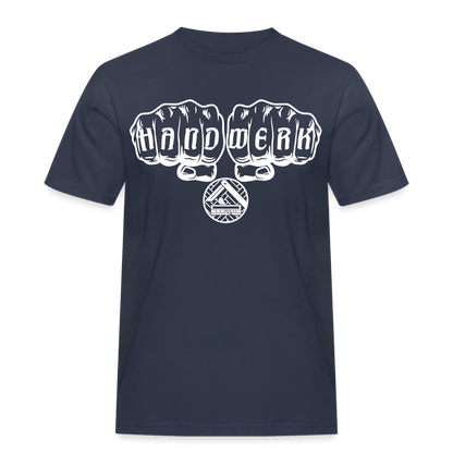 Männer Workwear T-Shirt "Parkettleger" Navy Männer Workwear T-Shirt {{ color }}