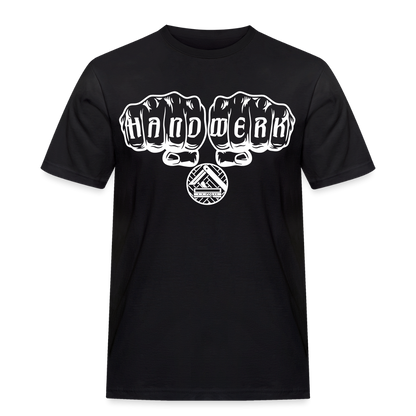 Männer Workwear T-Shirt "Parkettleger" Schwarz Männer Workwear T-Shirt {{ color }}