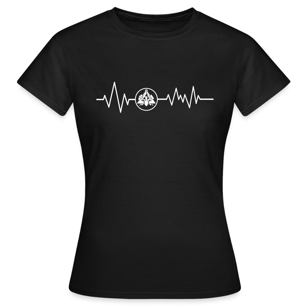 Frauen T-Shirt "Maurer" Schwarz Frauen T-Shirt {{ color }}