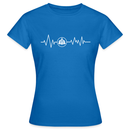 Frauen T-Shirt "Maurer" Royalblau Frauen T-Shirt {{ color }}
