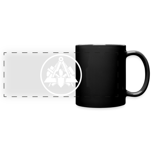 Panoramatasse schwarz "Maurer" Schwarz One size Panoramatasse farbig {{ color }}