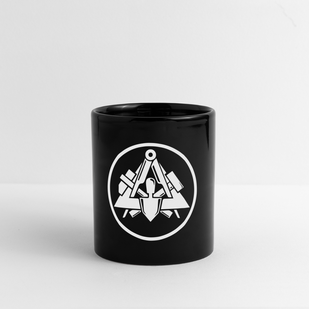 Panoramatasse schwarz "Maurer" Panoramatasse farbig {{ color }}