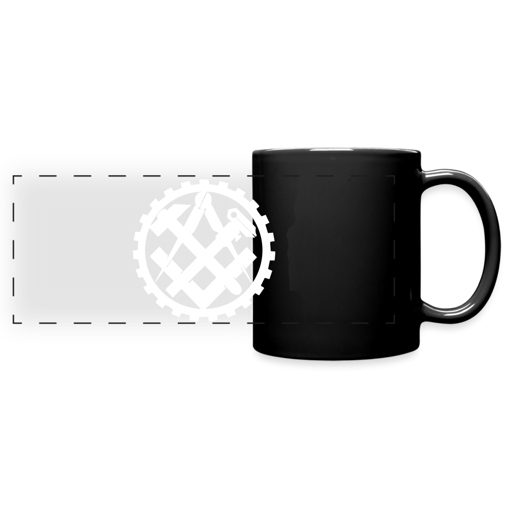 Panoramatasse schwarz "Mechaniker" Schwarz One size Panoramatasse farbig {{ color }}