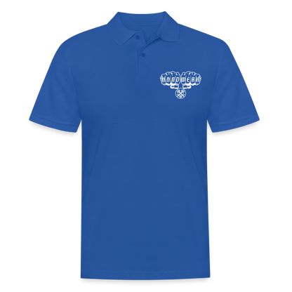 Männer Poloshirt "Schlosser" Royalblau Männer Poloshirt {{ color }}