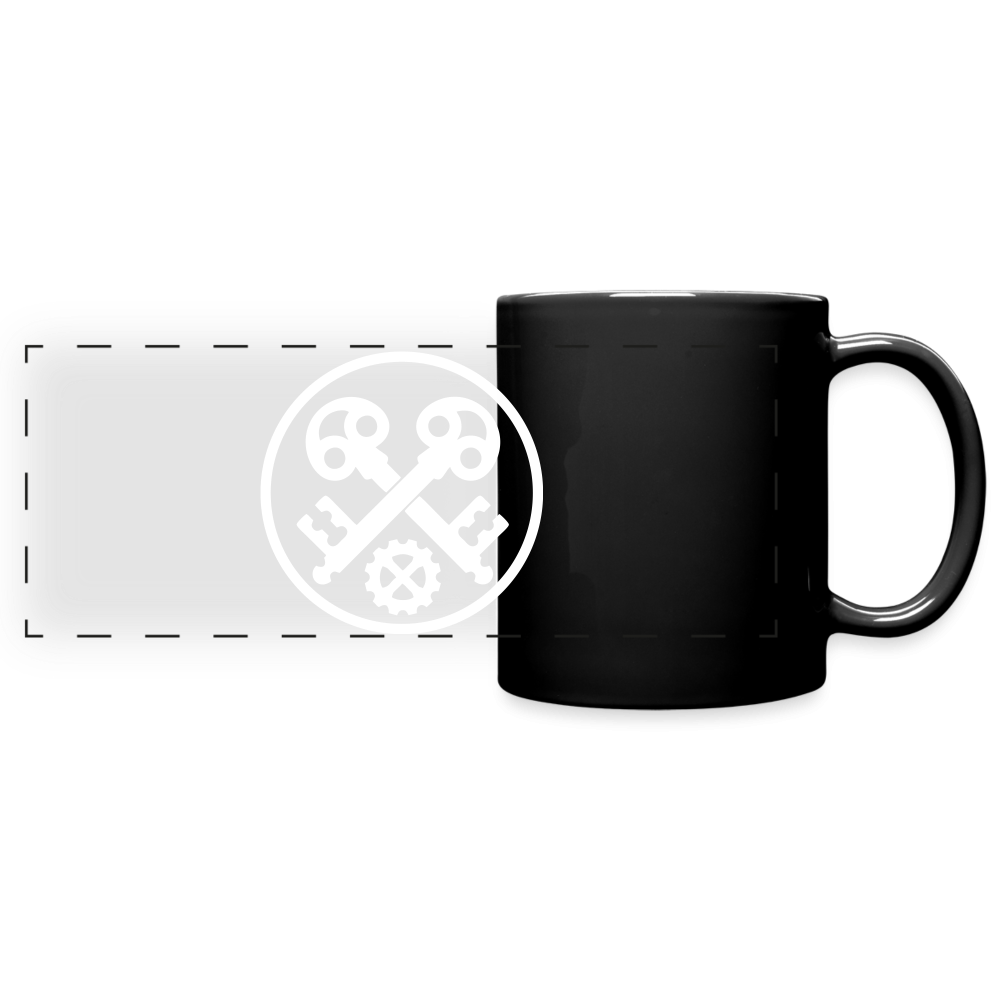 Panoramatasse schwarz "Schlosser" Schwarz One size Panoramatasse farbig {{ color }}