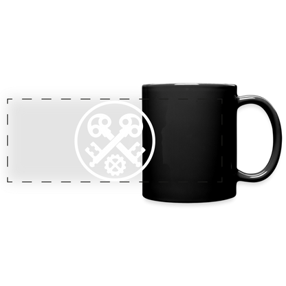 Panoramatasse schwarz "Schlosser" Schwarz One size Panoramatasse farbig {{ color }}