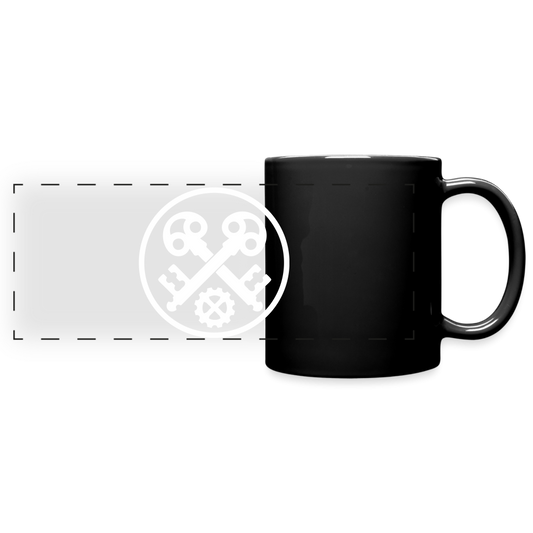 Panoramatasse schwarz "Schlosser" Schwarz One size Panoramatasse farbig {{ color }}