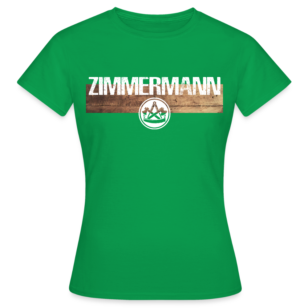 Frauen T-Shirt "Zimmermann" Kelly Green Frauen T-Shirt {{ color }}