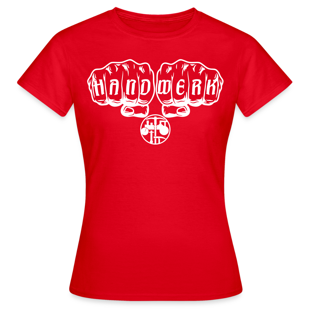 Frauen T-Shirt "Strassenbauer" Rot Frauen T-Shirt {{ color }}