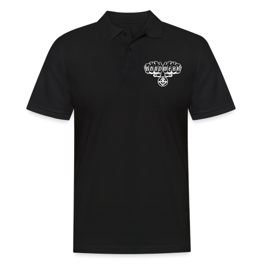 Männer Poloshirt "Stuckateur" Schwarz Männer Poloshirt {{ color }}