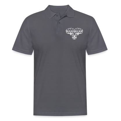 Männer Poloshirt "Stuckateur" Anthrazit Männer Poloshirt {{ color }}