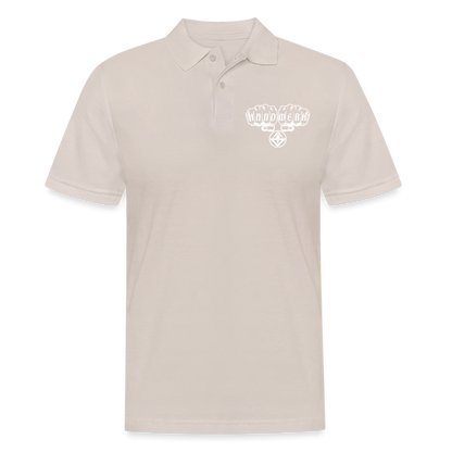 Männer Poloshirt "Stuckateur" Beige Männer Poloshirt {{ color }}