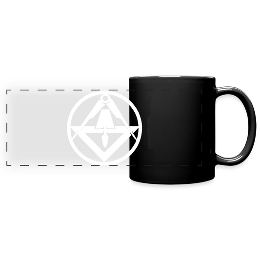 Panoramatasse schwarz "Stuckateur" Schwarz One size Panoramatasse farbig {{ color }}