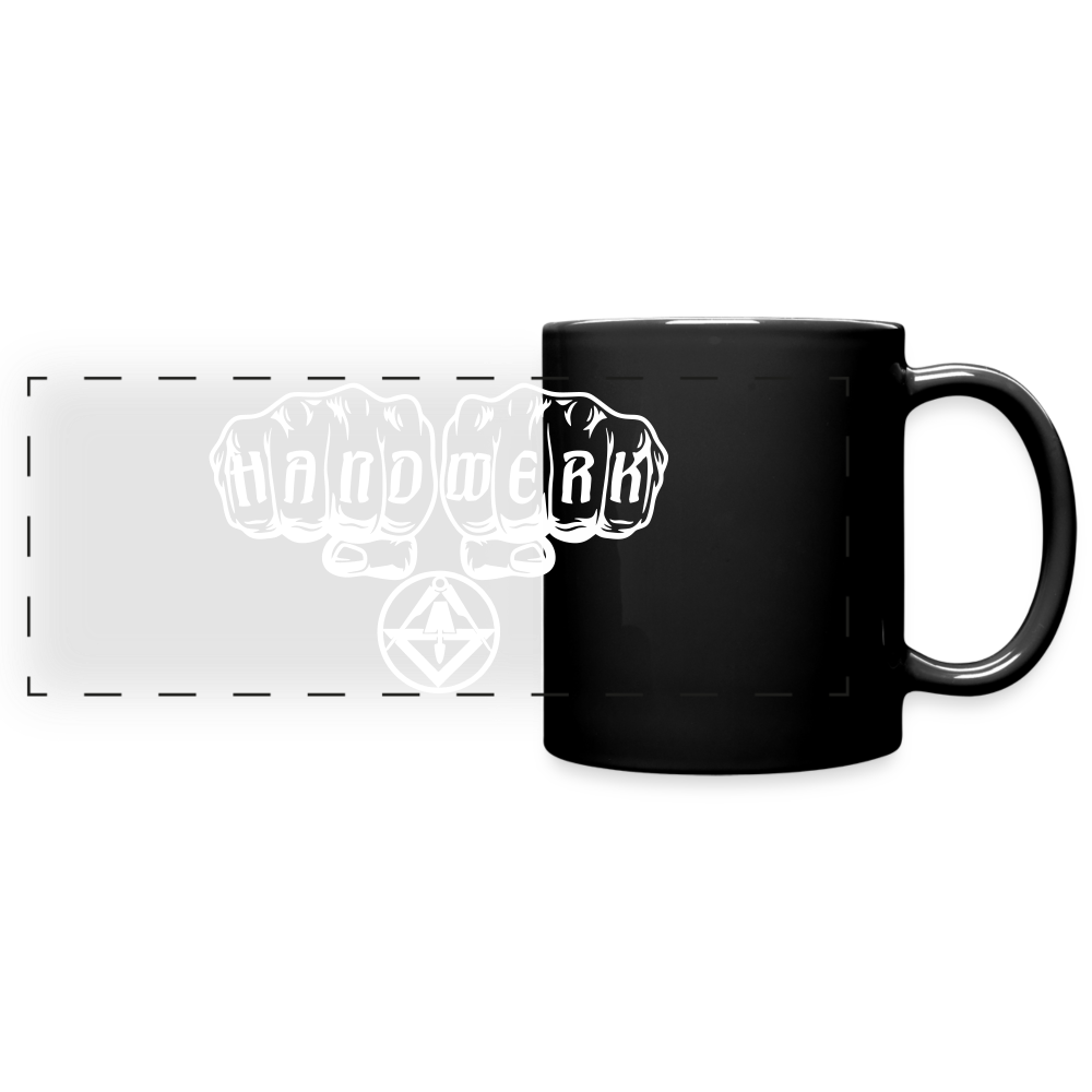 Panoramatasse schwarz "Stuckateur" Schwarz One size Panoramatasse farbig {{ color }}